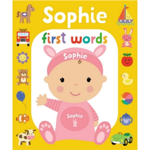 Gardners Personalisation First Words Sophie (bok, board book, eng)