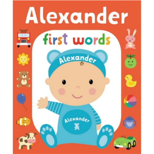 Gardners Personalisation First Words Alexander (bok, board book, eng)