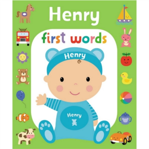 Gardners Personalisation First Words Henry (bok, board book, eng)