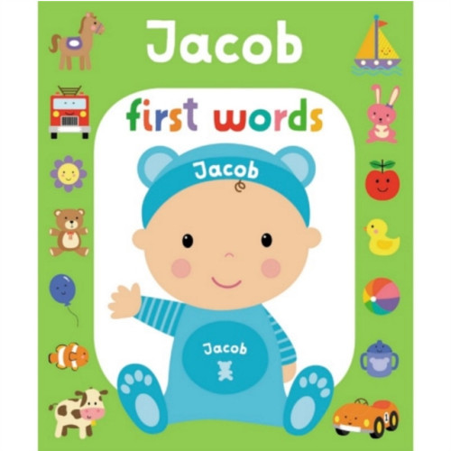 Gardners Personalisation First Words Jacob (bok, board book, eng)
