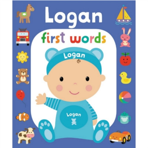 Gardners Personalisation First Words Logan (bok, board book, eng)