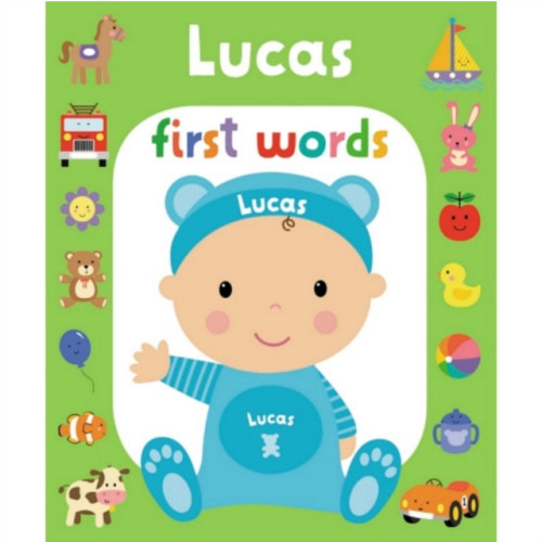 Gardners Personalisation First Words Lucas (bok, board book, eng)