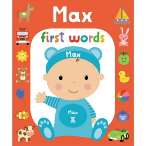 Gardners Personalisation First Words Max (bok, board book, eng)