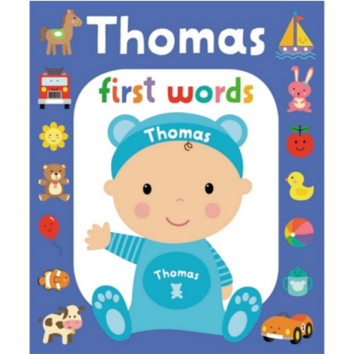 Gardners Personalisation First Words Thomas (bok, board book, eng)