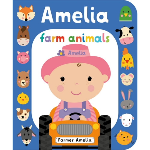 Gardners Personalisation Farm Amelia (bok, board book, eng)