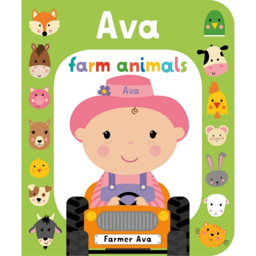 Gardners Personalisation Farm Ava (bok, board book, eng)