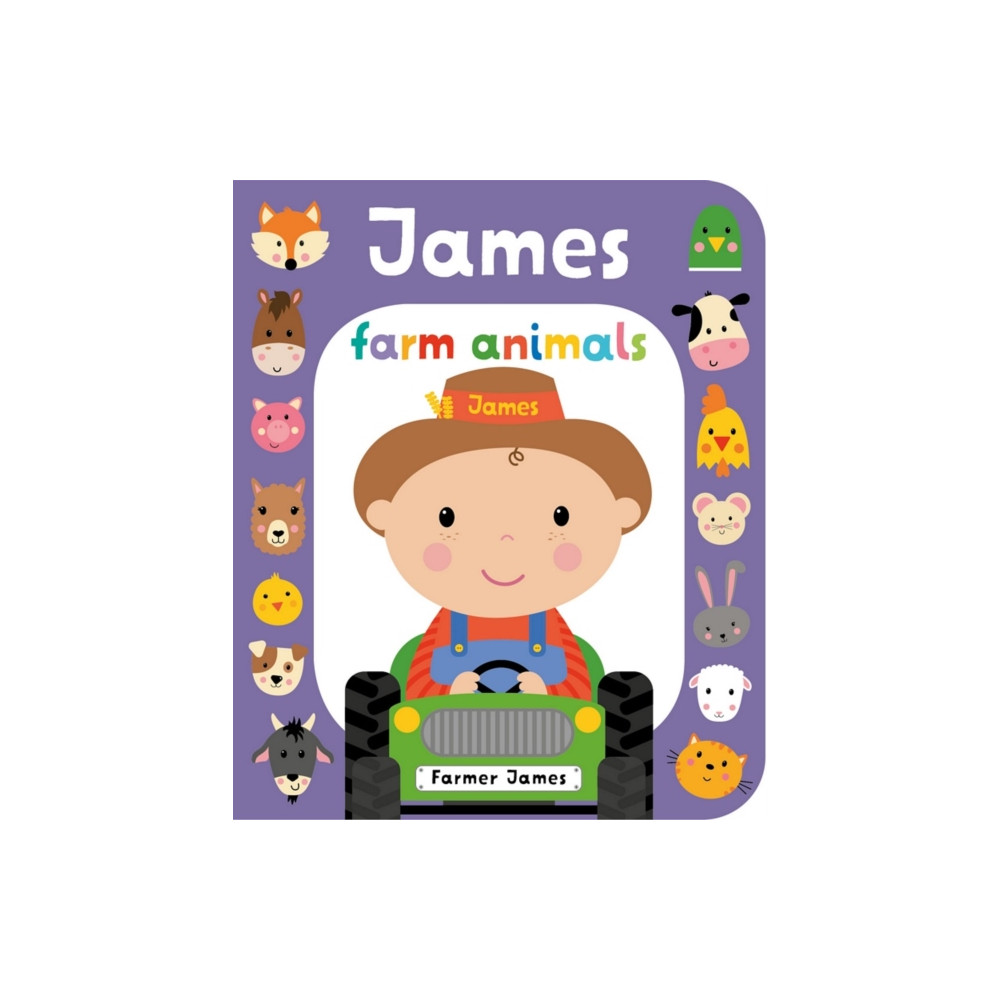 Produktbild för Farm James (bok, board book, eng)