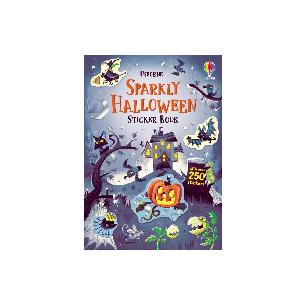 Produktbild för Sparkly Halloween Sticker Book (häftad, eng)