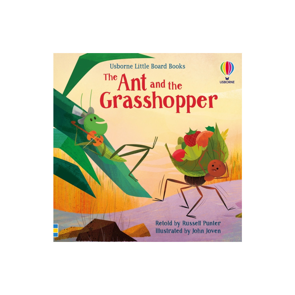 Produktbild för The Ant and the Grasshopper (bok, board book, eng)