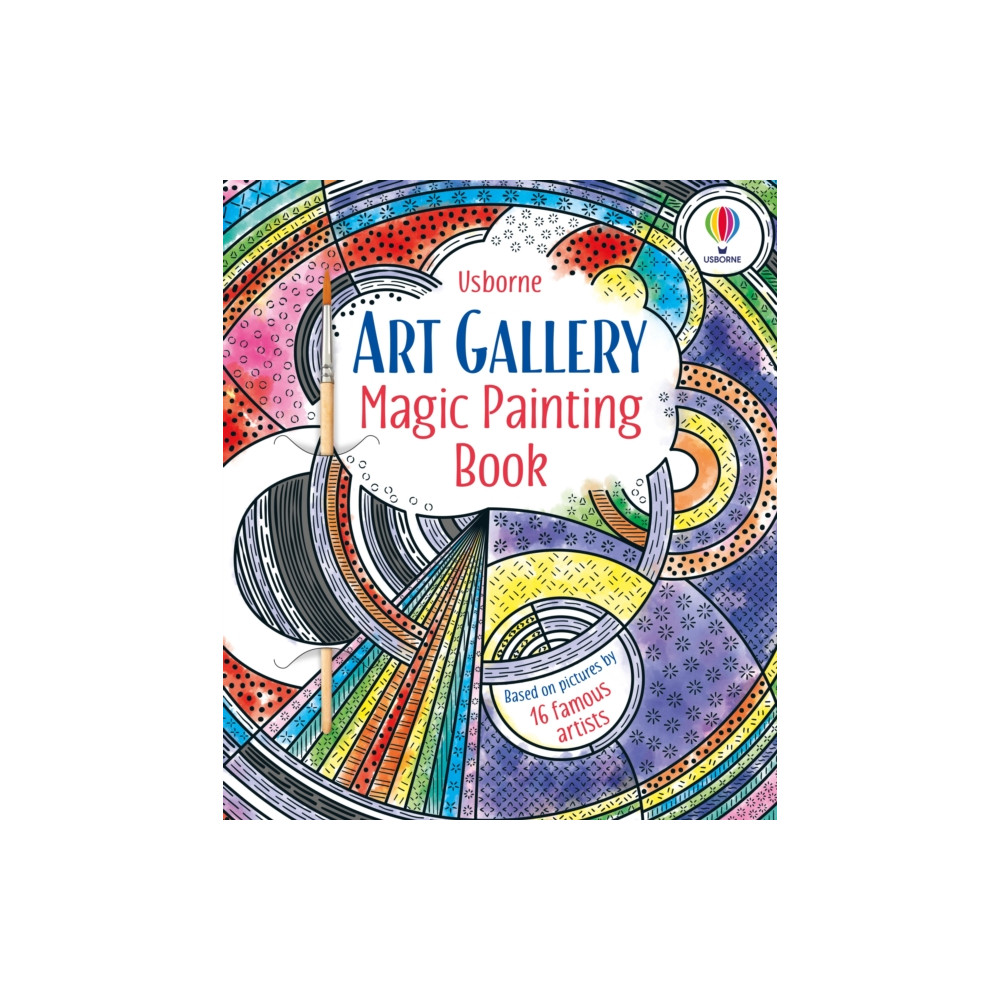 Produktbild för Art Gallery Magic Painting Book (häftad, eng)