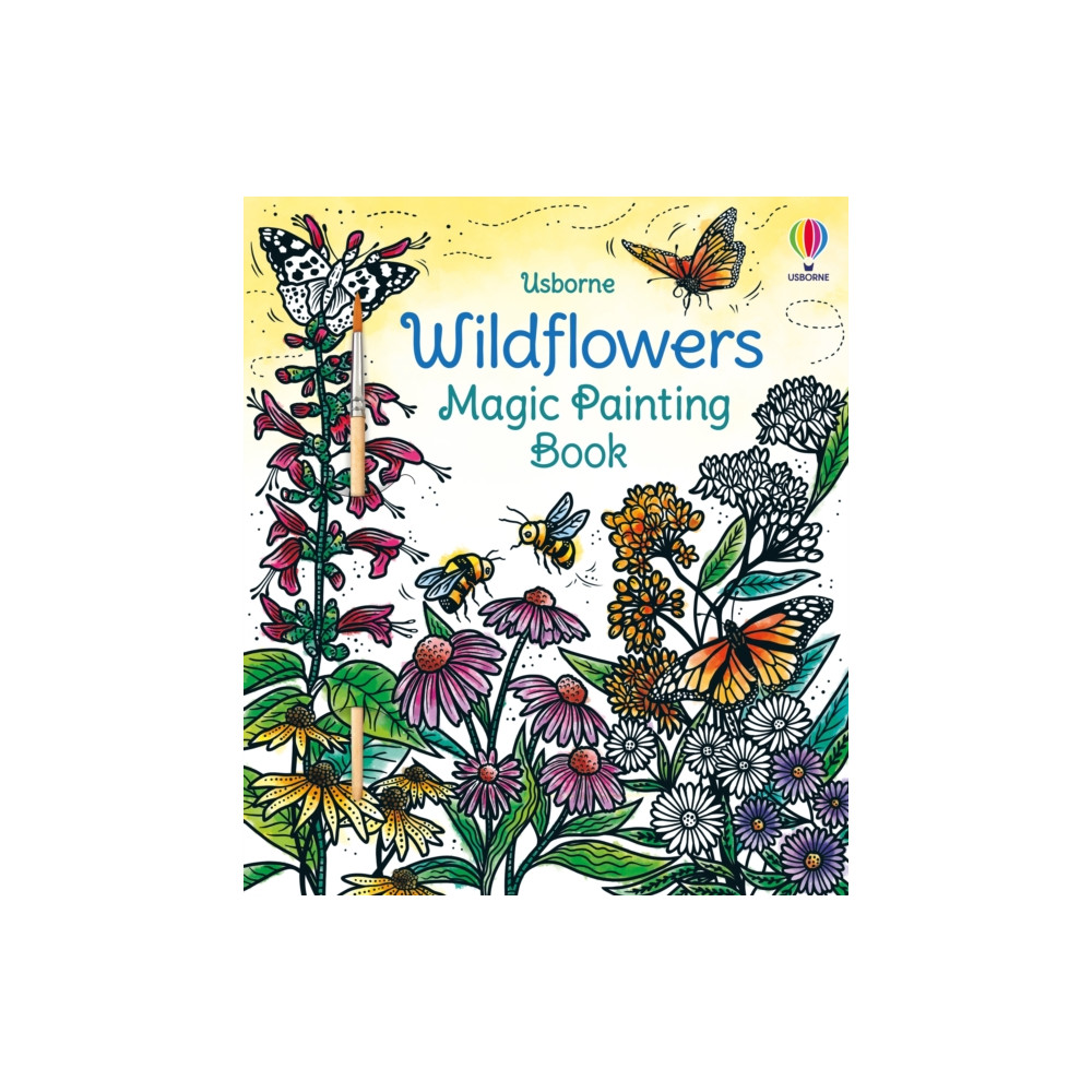 Produktbild för Wildflowers Magic Painting Book (häftad, eng)