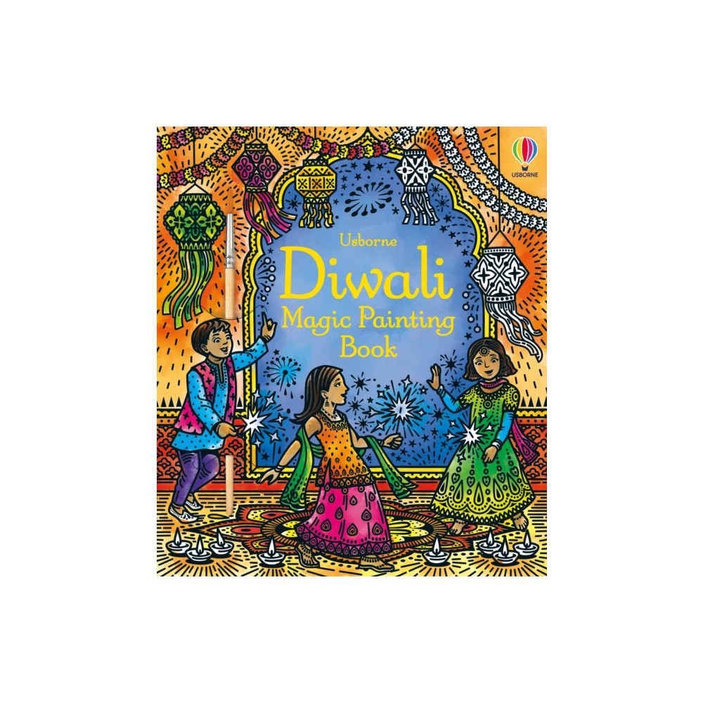 Produktbild för Diwali Magic Painting Book (häftad, eng)