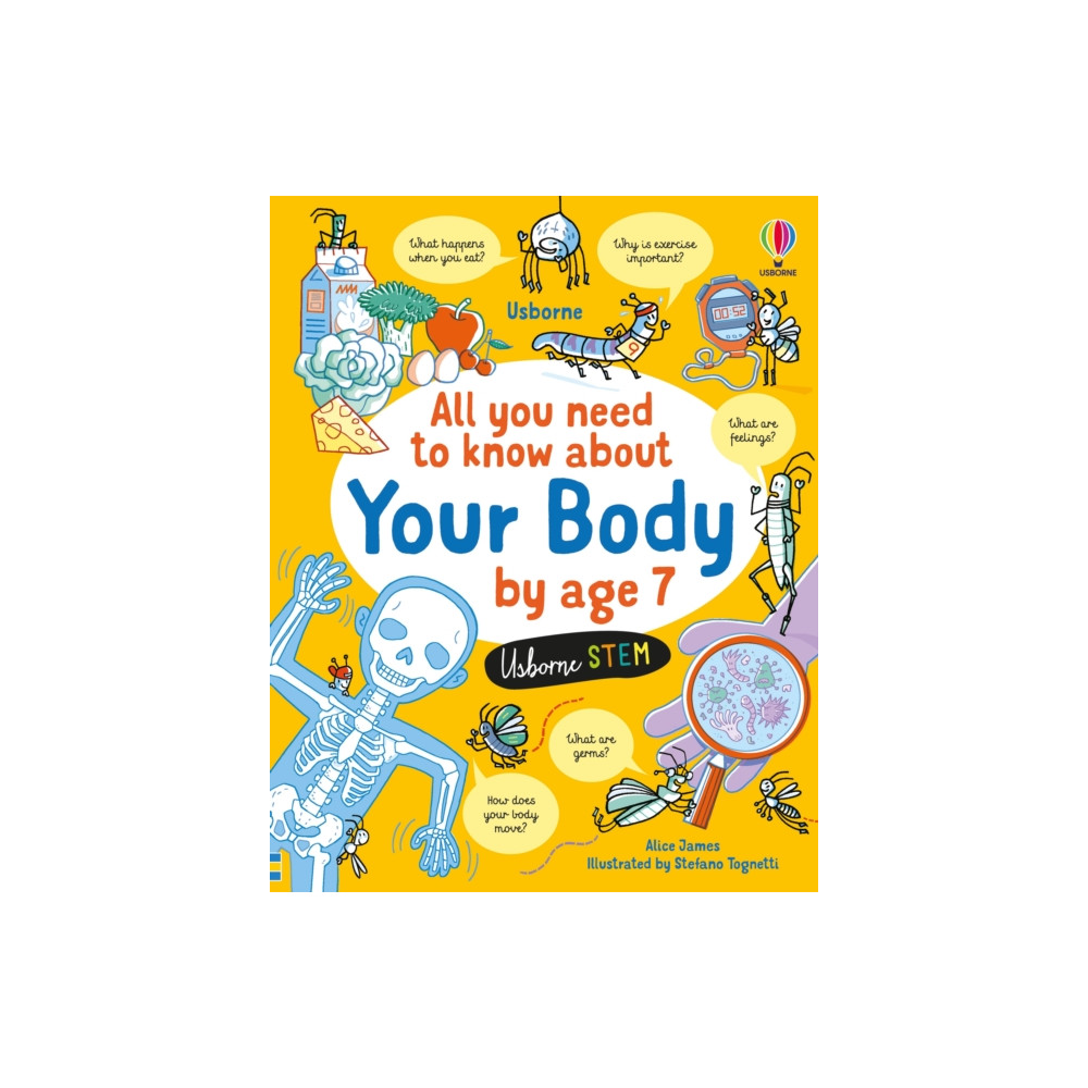 Produktbild för All You Need to Know about Your Body by Age 7 (inbunden, eng)