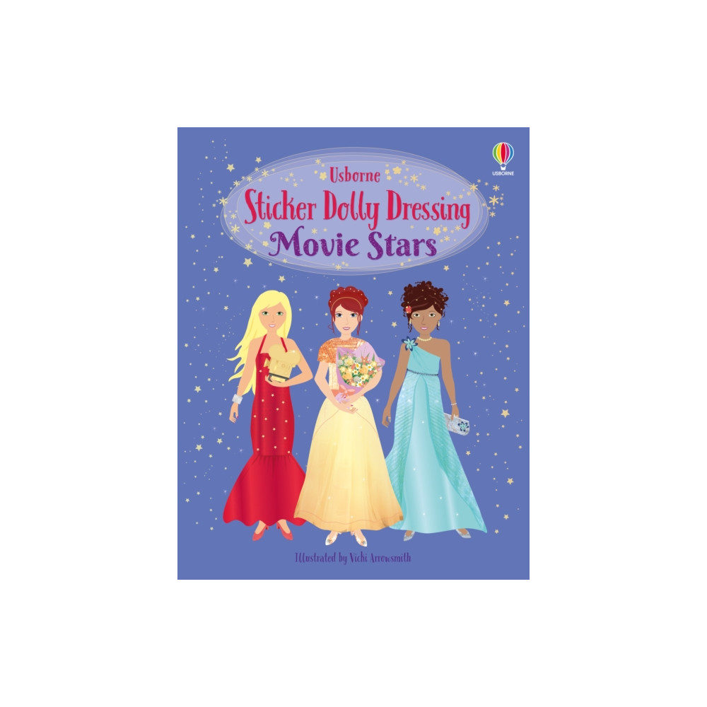 Produktbild för Sticker Dolly Dressing Movie Stars (häftad, eng)