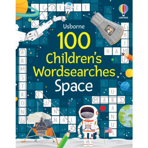 Usborne Publishing Ltd 100 Children's Wordsearches: Space (häftad, eng)