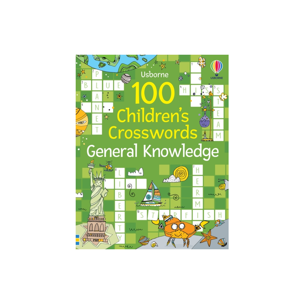 Produktbild för 100 Children's Crosswords: General Knowledge (häftad, eng)