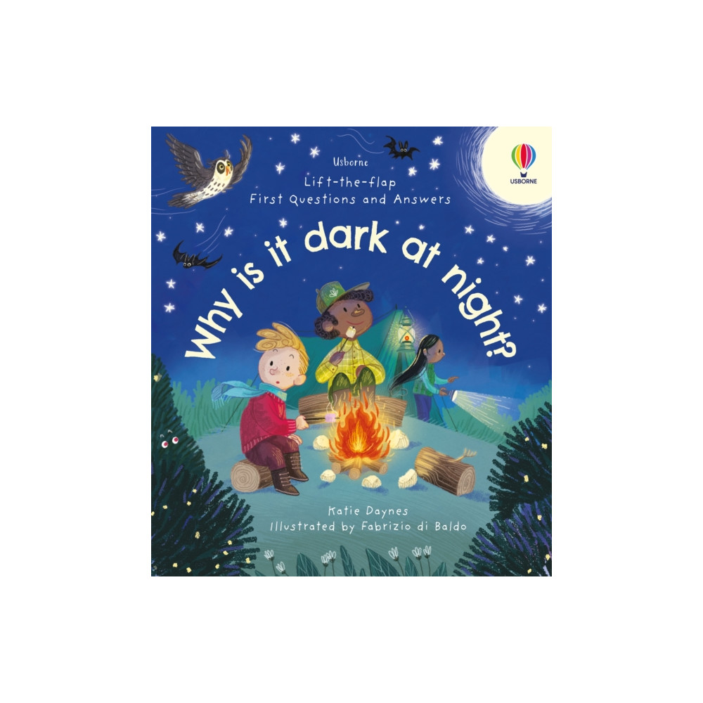 Produktbild för First Questions & Answers: Why is it dark at night? (bok, board book, eng)