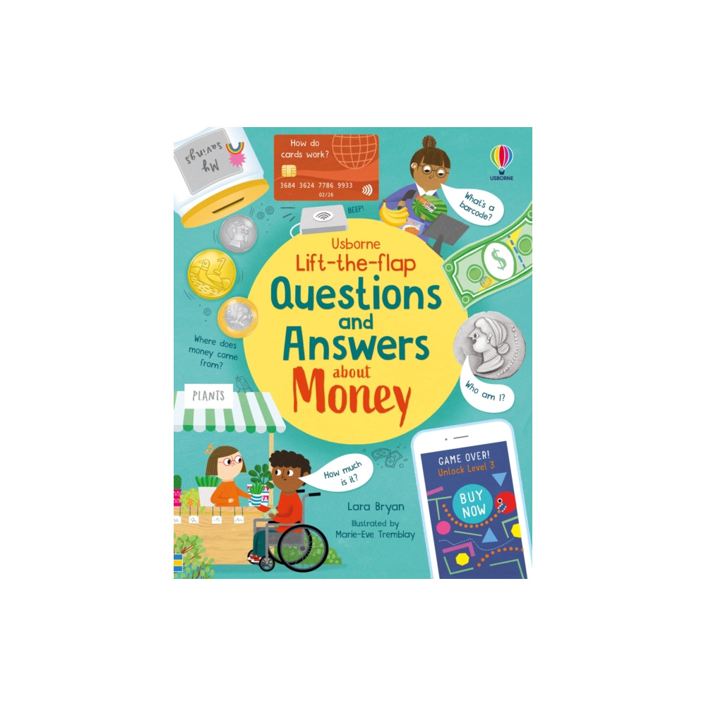Produktbild för Lift-the-flap Questions and Answers about Money (bok, board book, eng)