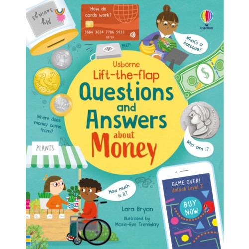 Usborne Publishing Ltd Lift-the-flap Questions and Answers about Money (bok, board book, eng)