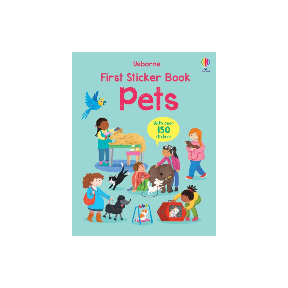 Produktbild för First Sticker Book Pets (häftad, eng)