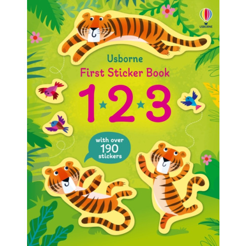 Usborne Publishing Ltd First Sticker Book 123 (häftad, eng)