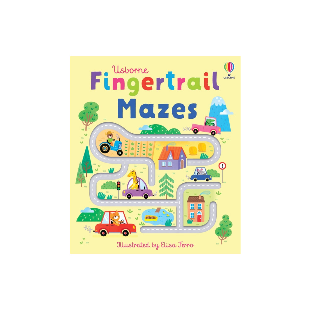 Produktbild för Fingertrail Mazes (bok, board book, eng)
