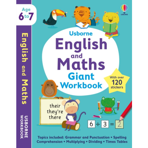 Usborne Publishing Ltd Usborne English and Maths Giant Workbook 6-7 (häftad, eng)