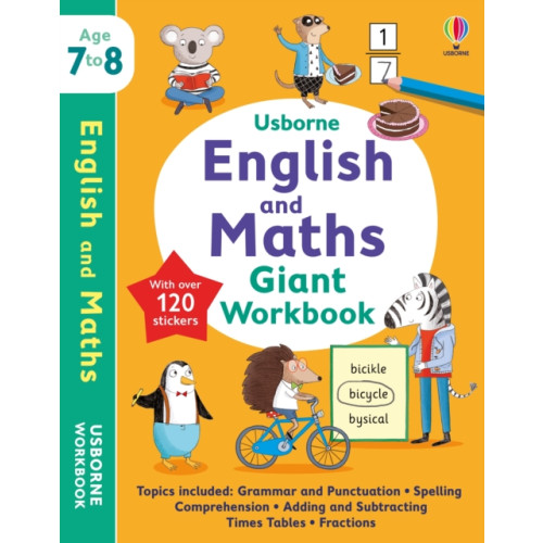 Usborne Publishing Ltd Usborne English and Maths Giant Workbook 7-8 (häftad, eng)