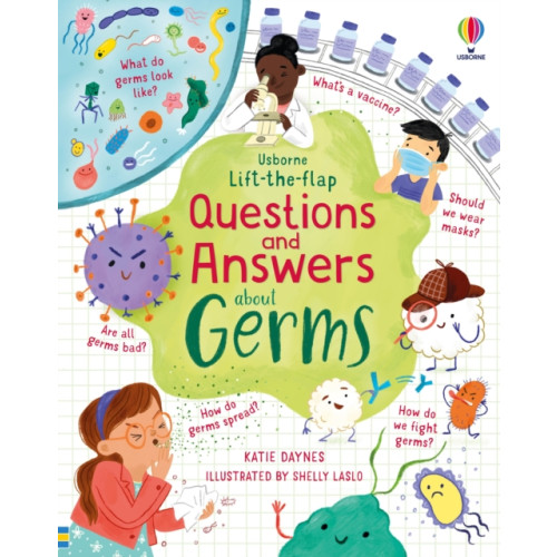 Usborne Publishing Ltd Lift-the-flap Questions and Answers about Germs (bok, board book, eng)