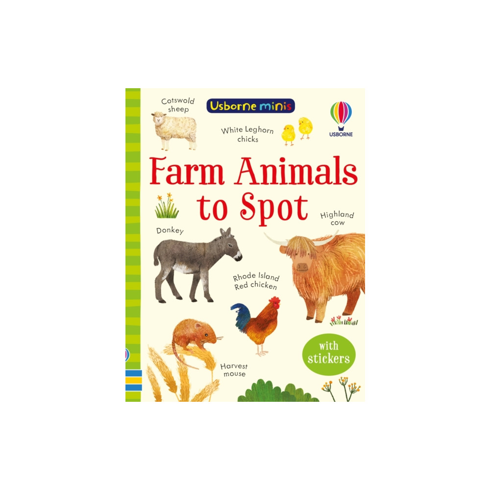 Produktbild för Farm Animals to Spot (häftad, eng)