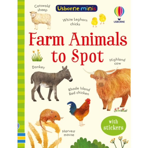 Usborne Publishing Ltd Farm Animals to Spot (häftad, eng)