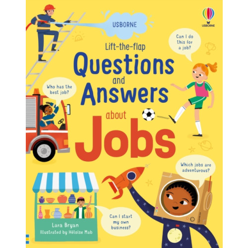 Usborne Publishing Ltd Lift-the-flap Questions and Answers about Jobs (bok, board book, eng)