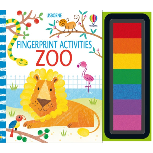 Usborne Publishing Ltd Fingerprint Activities Zoo (bok, spiral, eng)