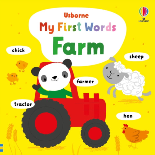 Usborne Publishing Ltd My First Words Farm (bok, board book, eng)