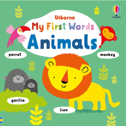 Usborne Publishing Ltd My First Words Animals (bok, board book, eng)