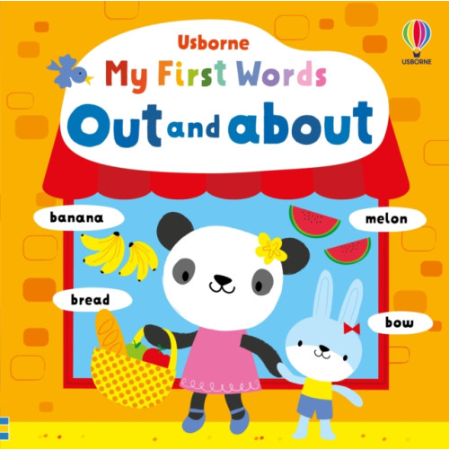 Usborne Publishing Ltd My First Words Out and About (bok, board book, eng)