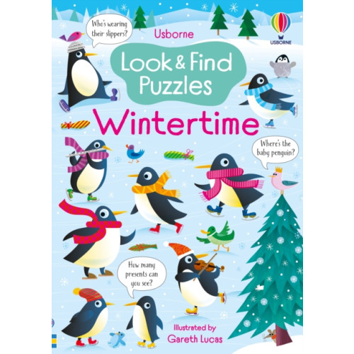 Usborne Publishing Ltd Look and Find Puzzles Wintertime (häftad, eng)