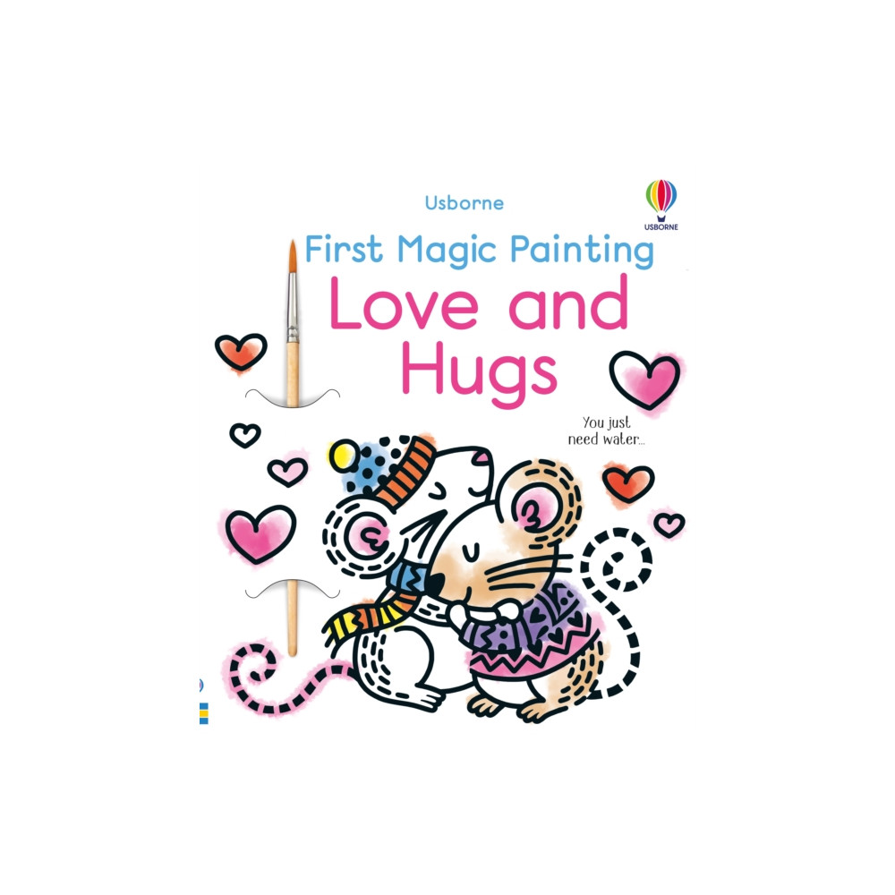 Produktbild för First Magic Painting Love and Hugs (häftad, eng)