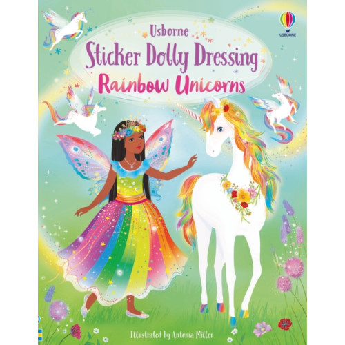 Usborne Publishing Ltd Sticker Dolly Dressing Rainbow Unicorns (häftad, eng)