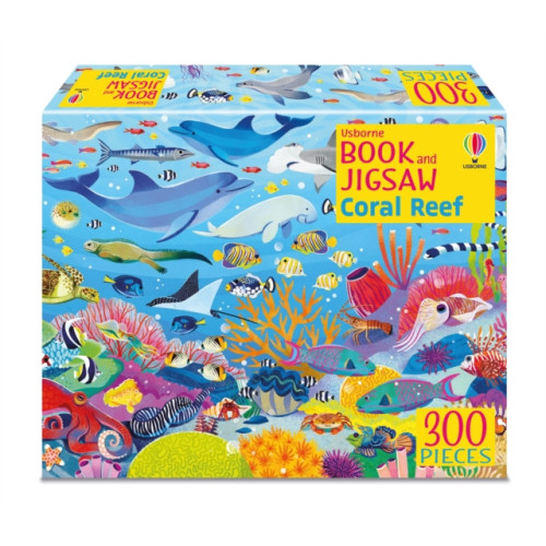 Usborne Publishing Ltd Usborne Book and Jigsaw Coral Reef (häftad, eng)