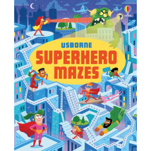 Usborne Publishing Ltd Superhero Mazes (häftad, eng)