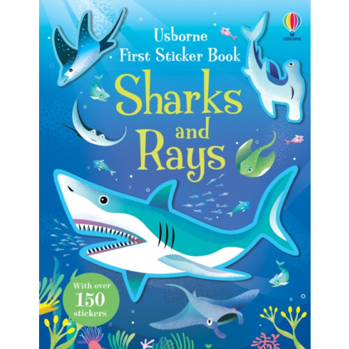 Usborne Publishing Ltd First Sticker Book Sharks and Rays (häftad, eng)