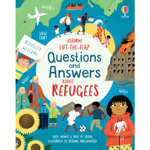 Usborne Publishing Ltd Lift-the-flap Questions and Answers about Refugees (bok, board book, eng)