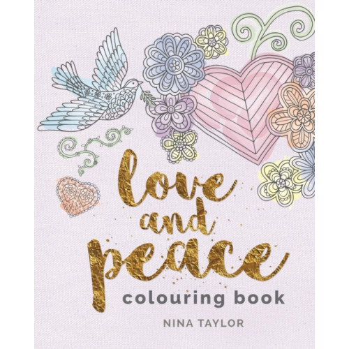 Arcturus publishing ltd Love and Peace Colouring Book (häftad, eng)