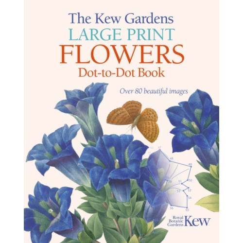 Arcturus publishing ltd The Kew Gardens Large Print Flowers Dot-to-Dot Book (häftad, eng)