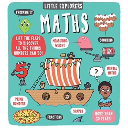 Templar Publishing Little Explorers: Maths (bok, board book, eng)