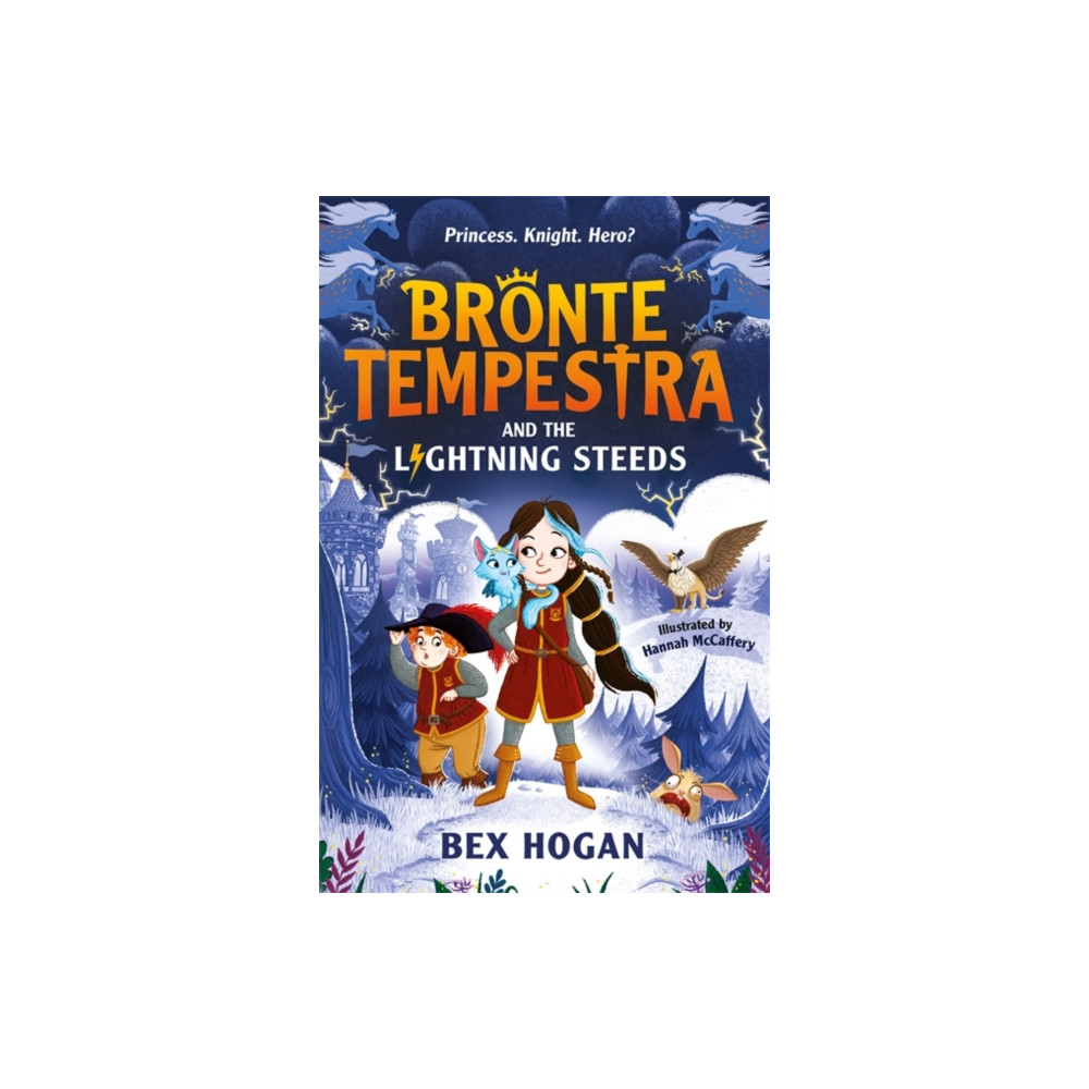 Produktbild för Bronte Tempestra and the Lightning Steeds (häftad, eng)