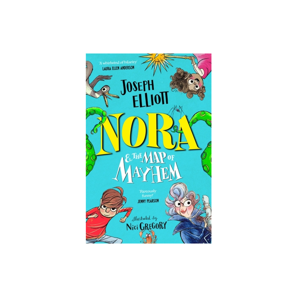 Produktbild för Nora and the Map of Mayhem (häftad, eng)