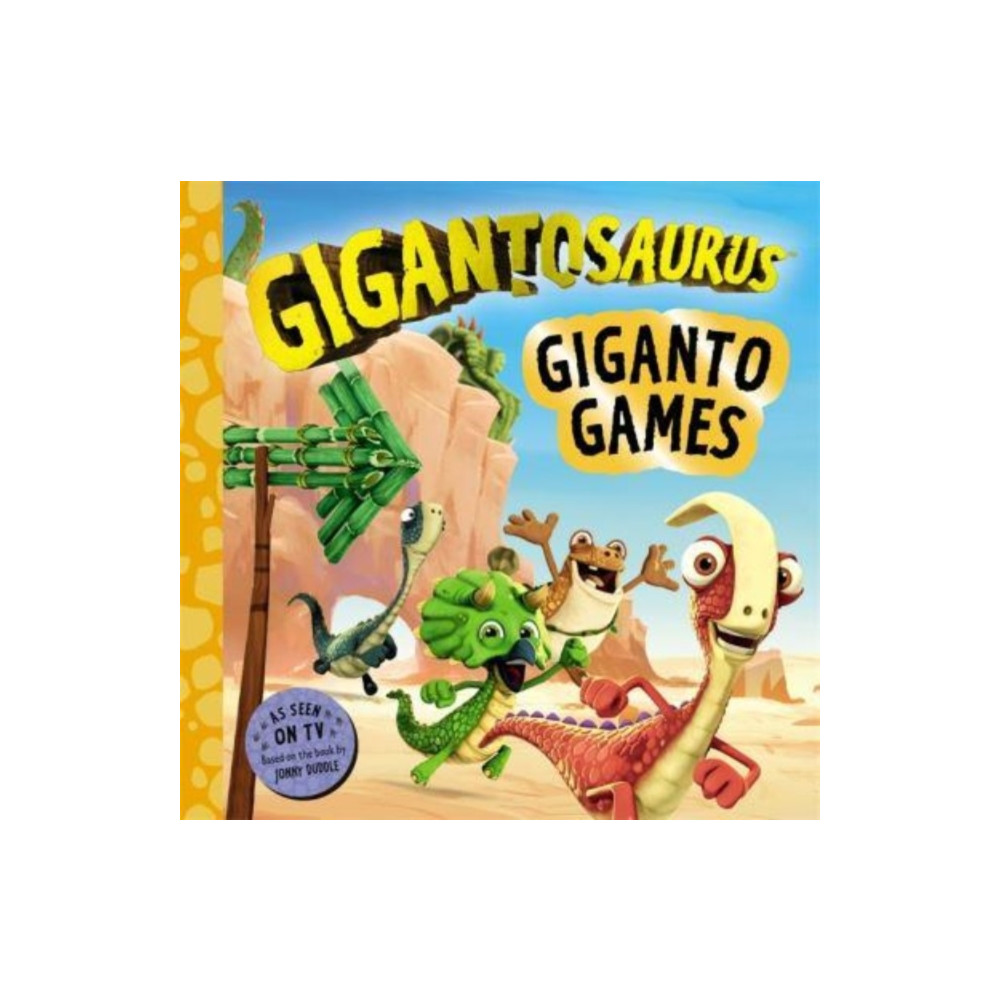 Produktbild för Gigantosaurus – Giganto Games (häftad, eng)