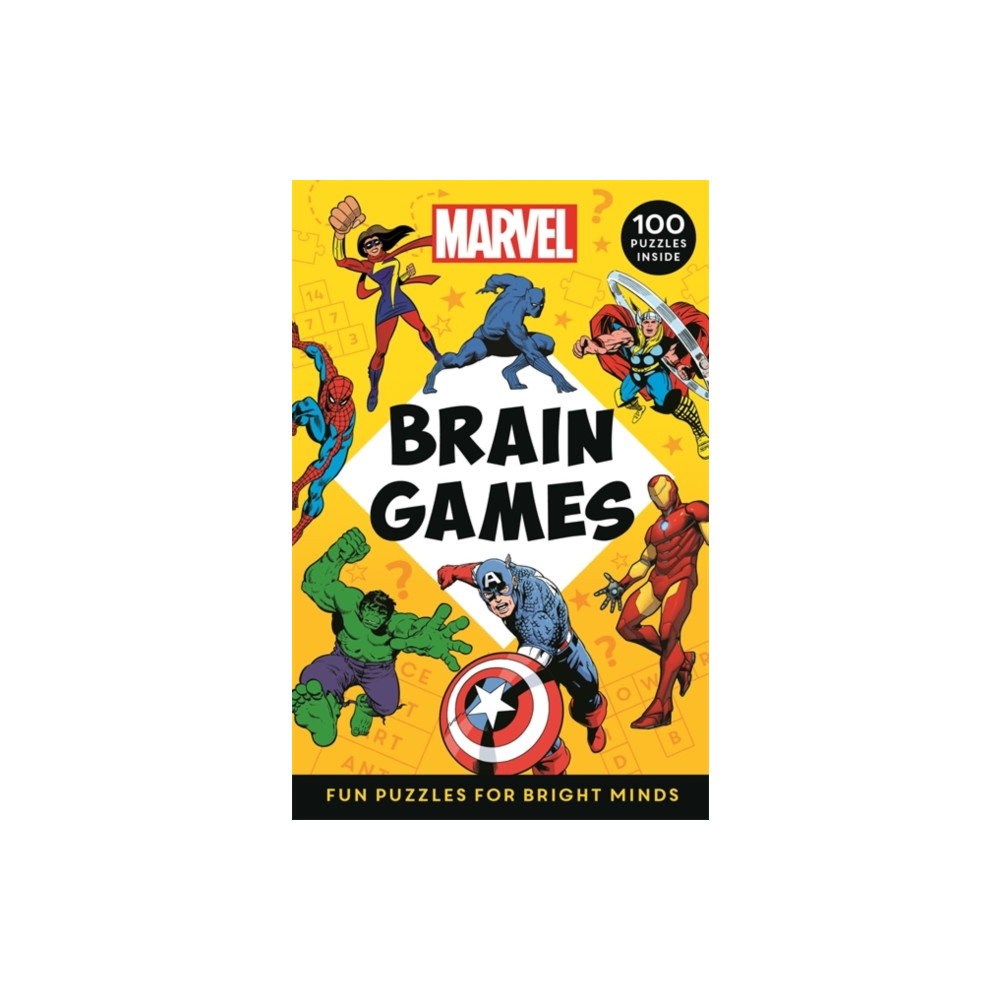 Produktbild för Marvel Brain Games (häftad, eng)